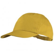 Kepuraitė BASIC 5. Geltona spalva.